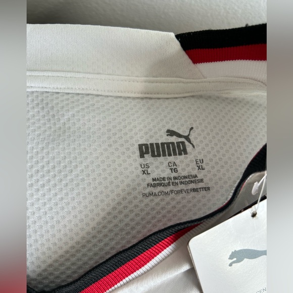 Puma Authentic AC Milan 2022 2023 Soccer White Jersey Men’s Sz: XL - Picture 5 of 8